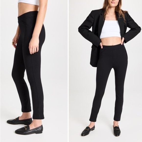 SPANX Backseam Skinny Pull-On Shaping Stretch Ankle Pants Size Medium New - Picture 4 of 10